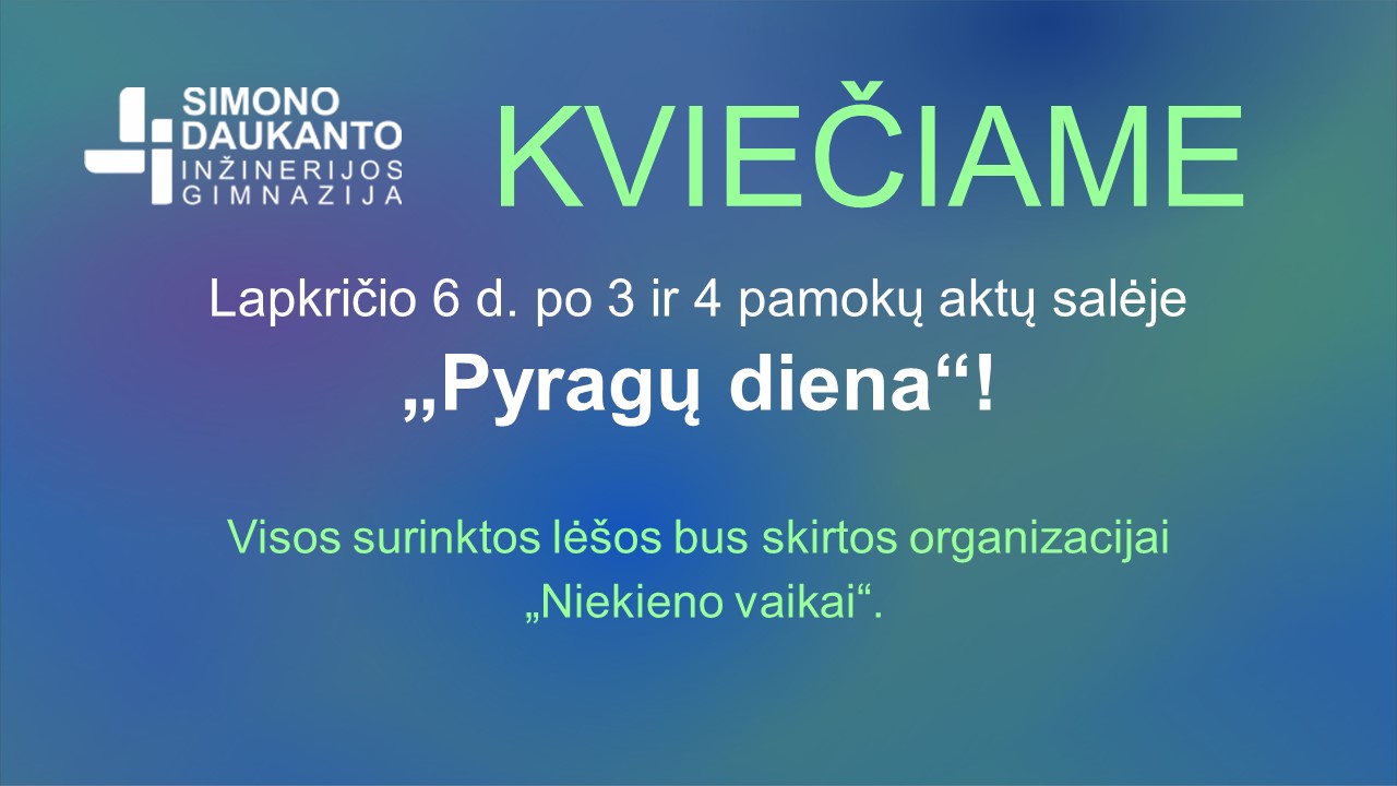 Pyragų diena