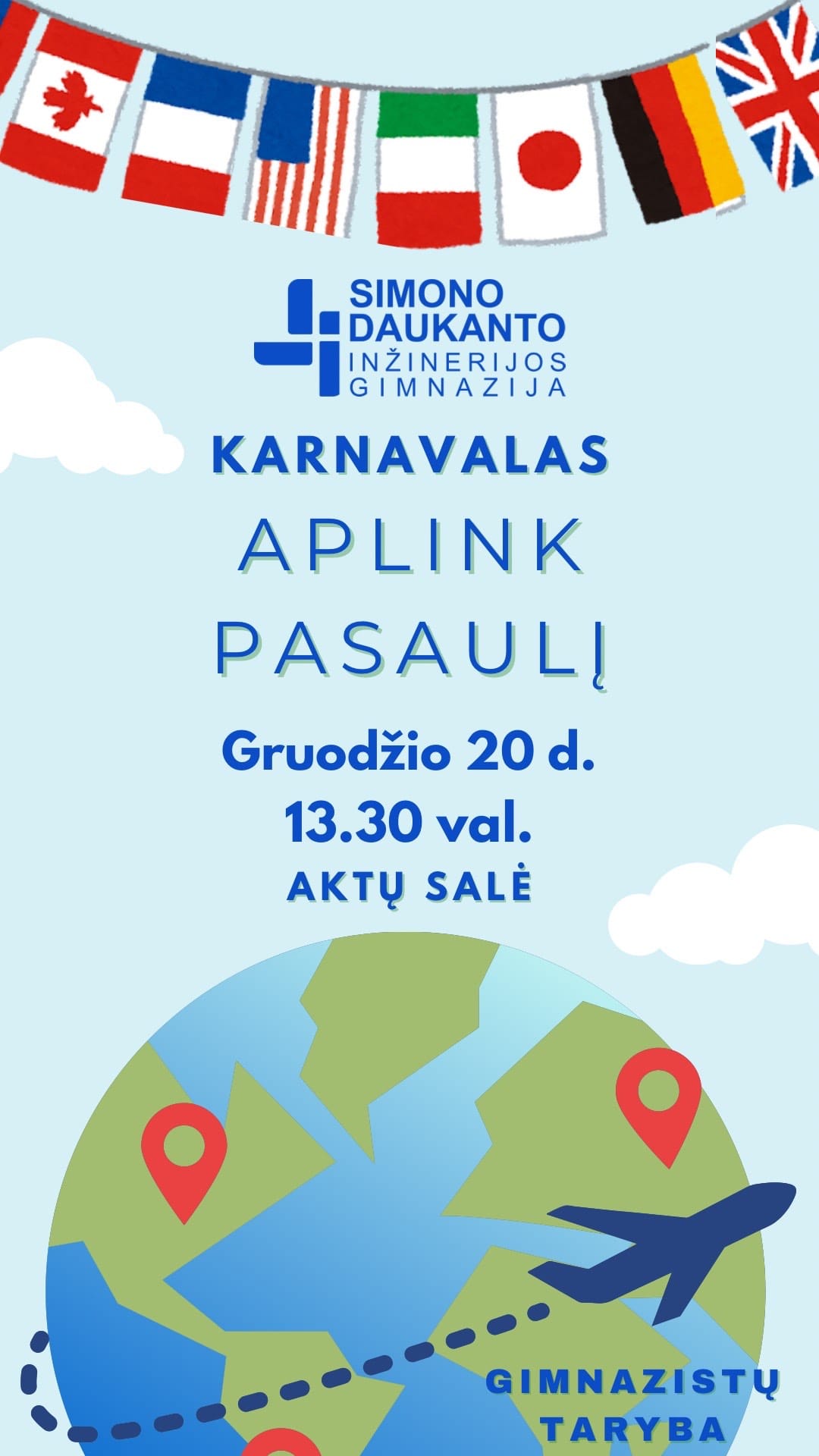 Karnavalas „Aplink pasaulį“