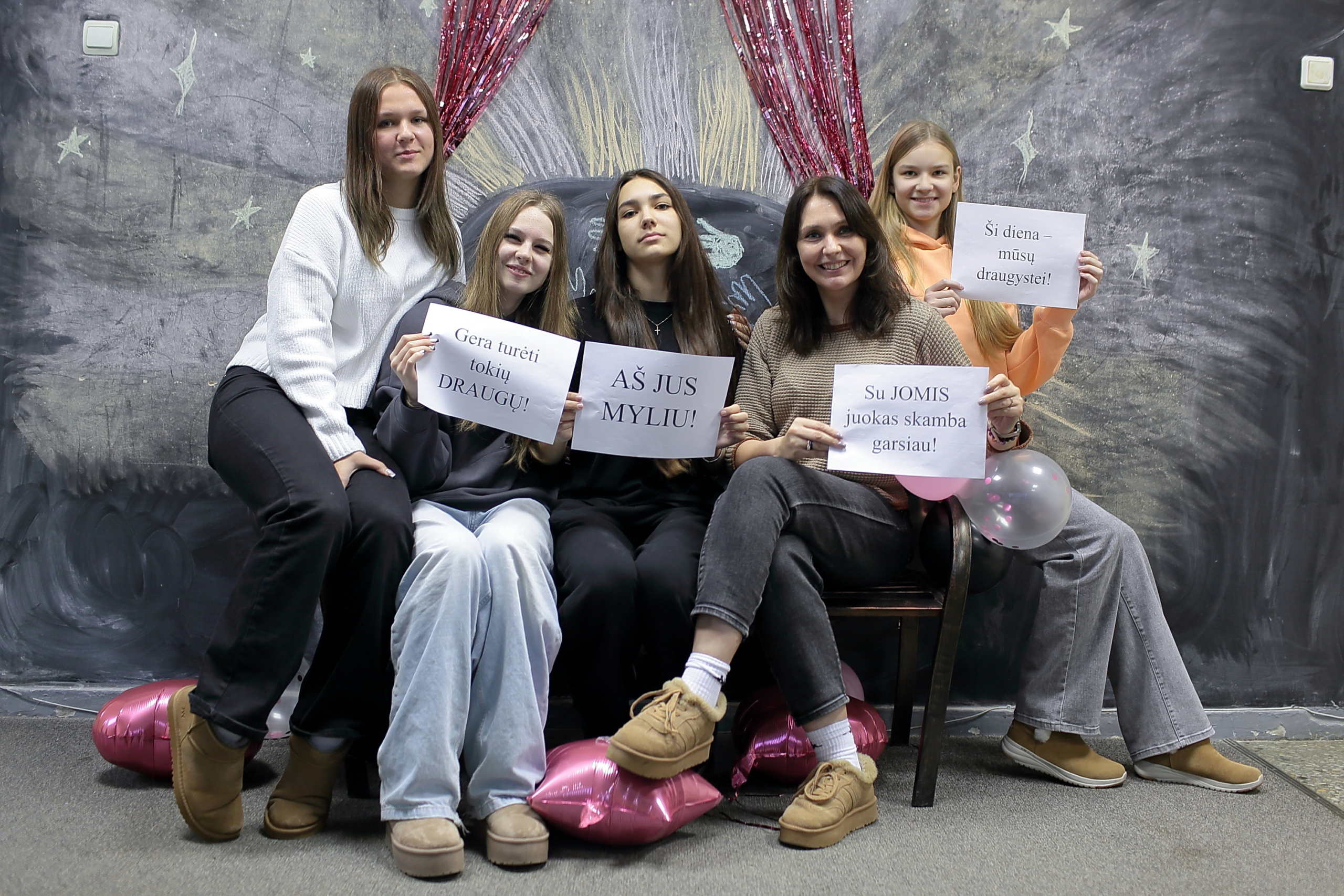 Draugų diena gimnazijoje