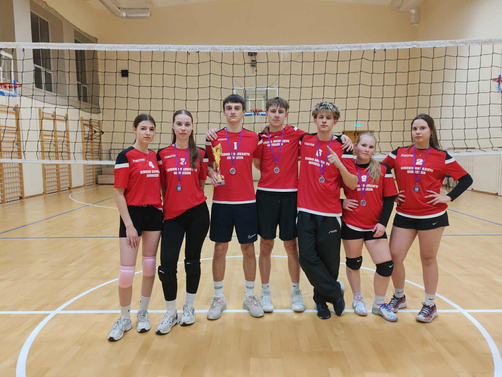 Daukantiškiai – antri draugiškose tinklinio varžybose dėl Didždvario taurės