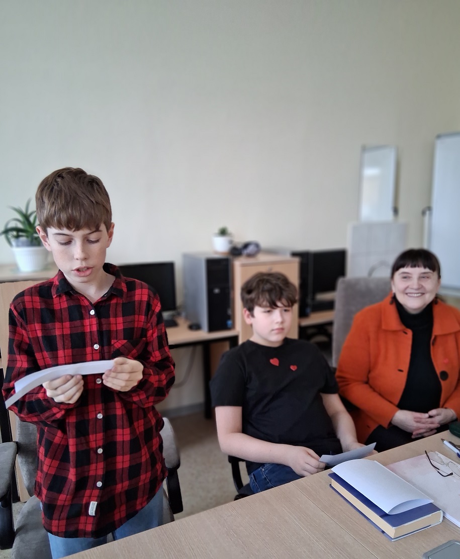 Skaitytojų klubo susitikimas vasario mėnesį