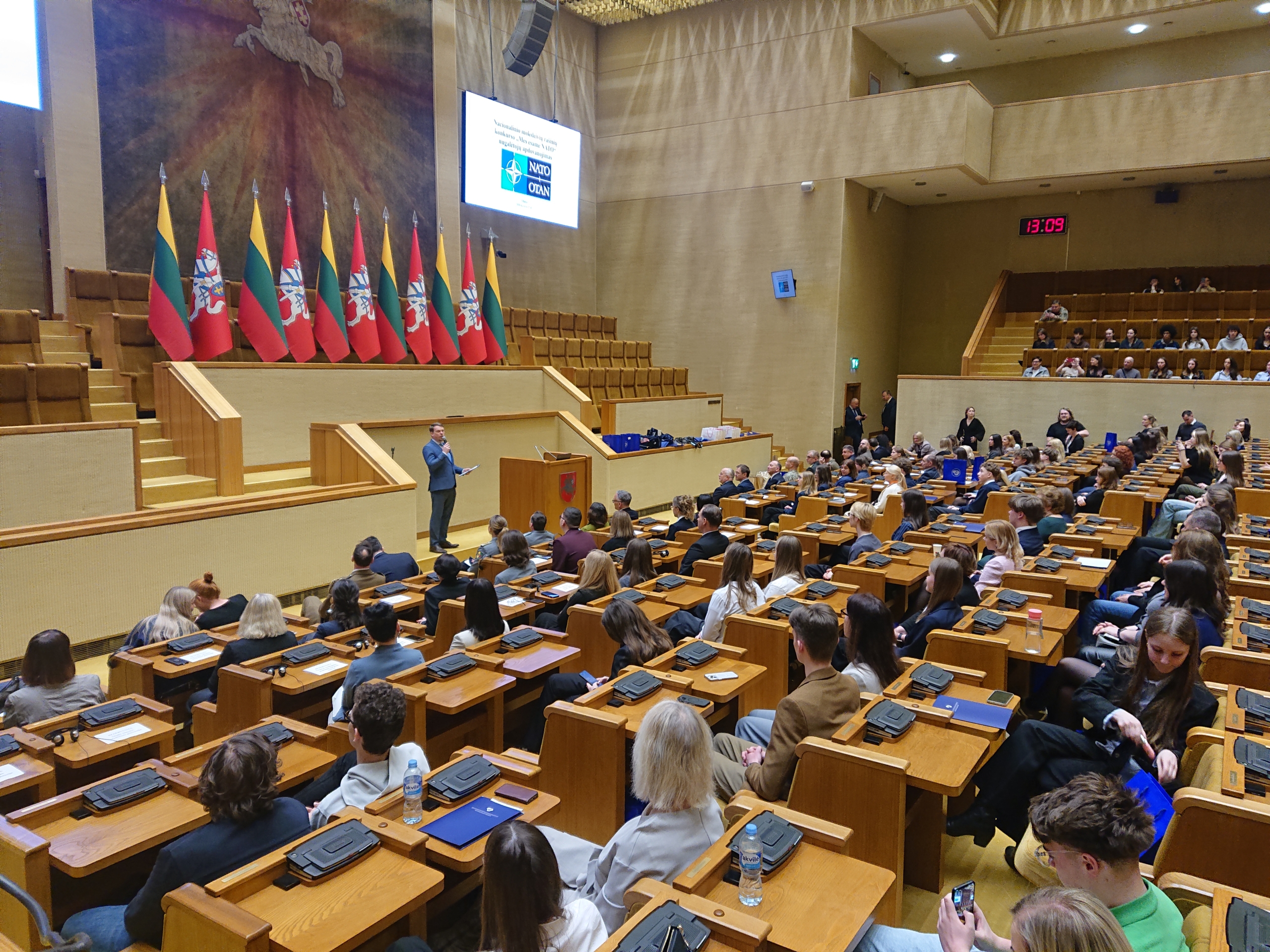 Simono Daukanto inžinerijos gimnazija paminėjo Lietuvos narystės NATO 22-ąsias metines