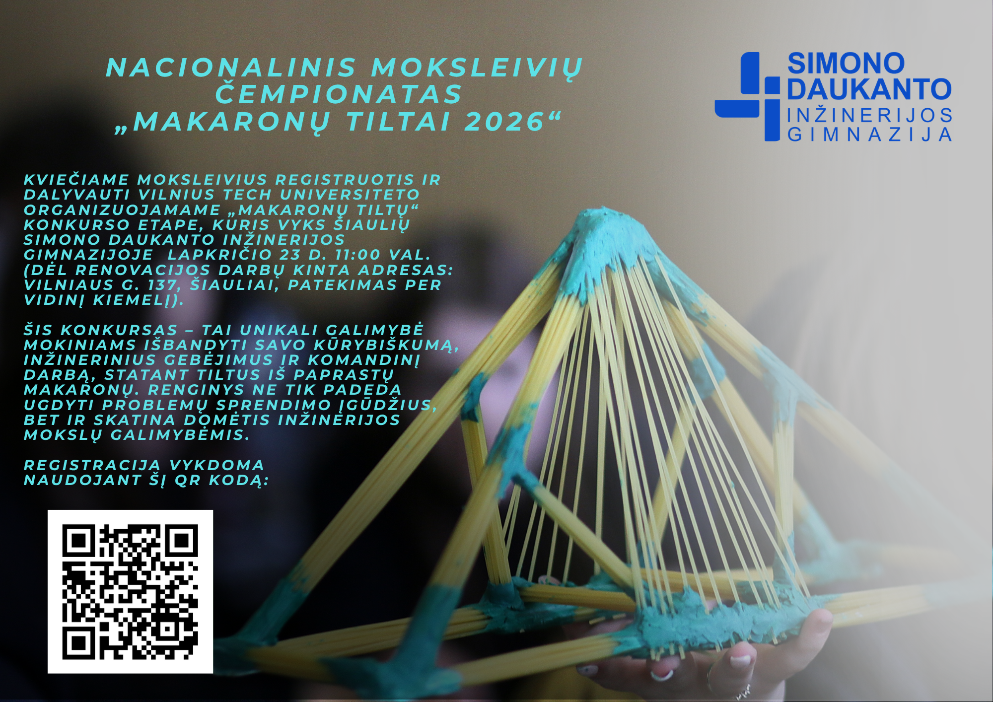 MAKARONŲ TILTŲ ČEMPIONATAS ŠIAULIUOSE